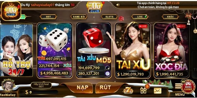 Lợi ích đặc biệt khi tải app Hitclub